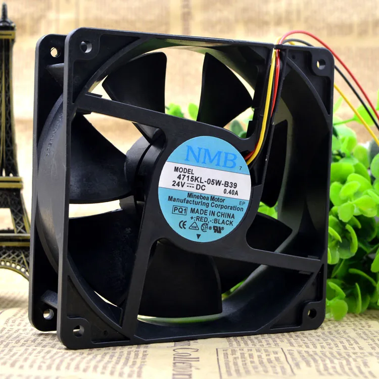 

New original 4715KL-05W-B39 24V 0.4A 12CM 12038 24V lathe inverter fan