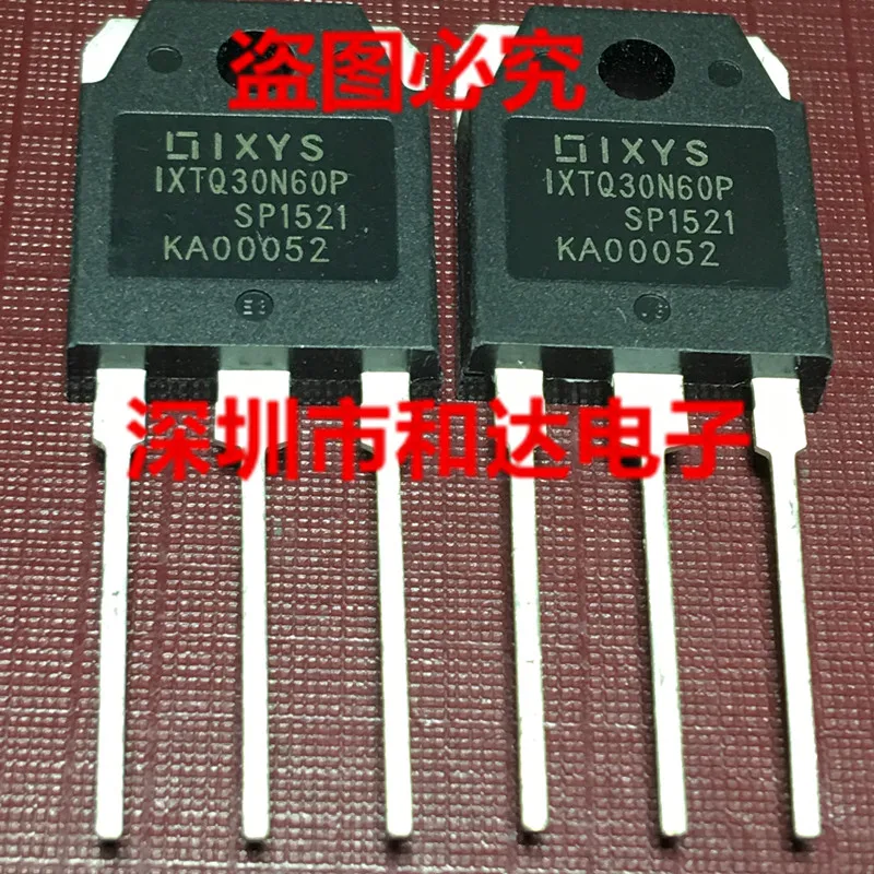 

5pcs IXTQ30N60P TO-3P 600V 30A