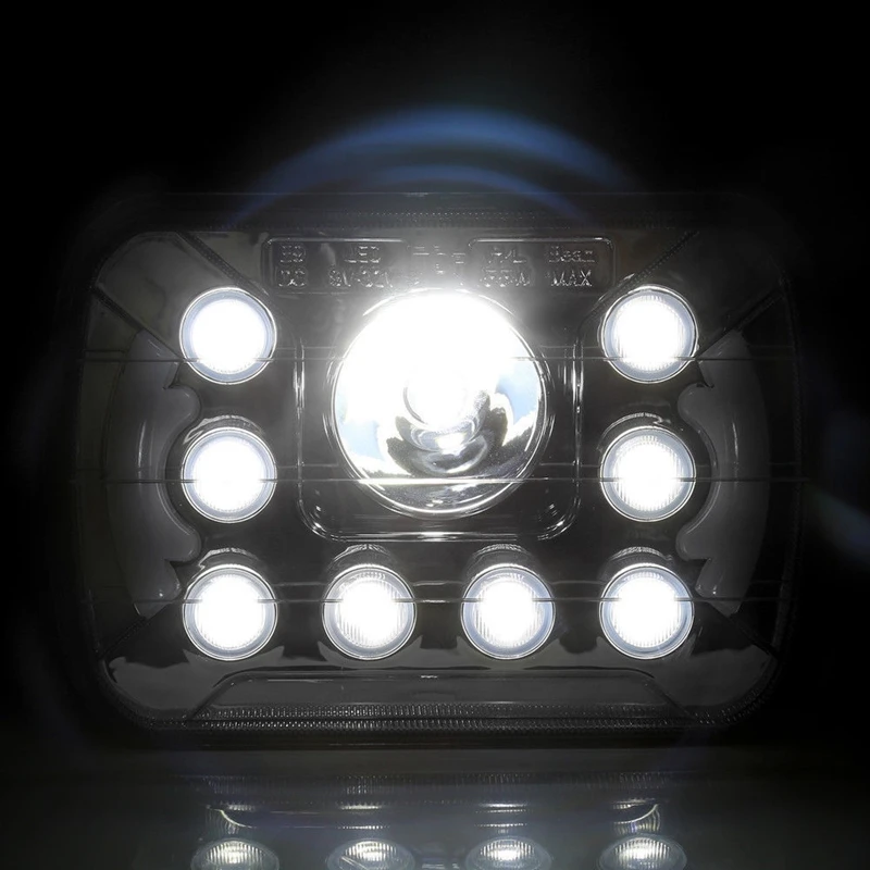 Универсальный светодиодный проектор 7 х6 дюймов 54 Вт 7x6 квадратный дальний и