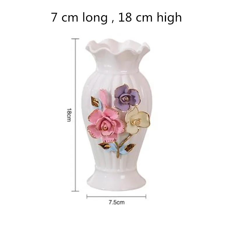 

Modern and beautiful ceramic vases, home office restaurant bar table decorations, birthday wedding decoration gifts