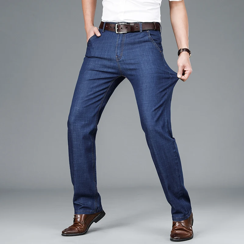 

Business Casual Men's pants Jeans for Men Trousers Wide Leg Oversize Denim Overalls Baggy Jeans