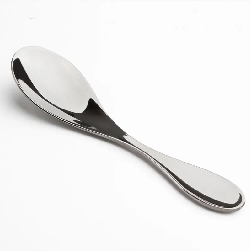 100 шт из нержавеющей стали ледяные ложки для крема супа кофе чая питья серебряная