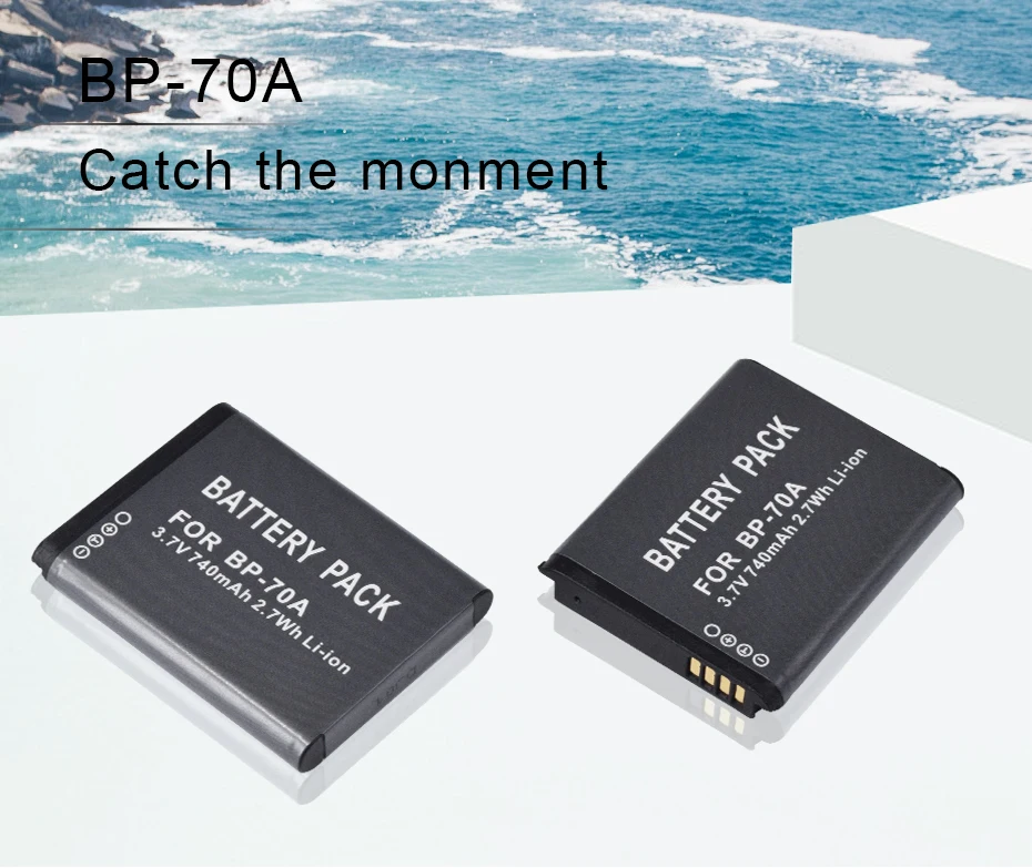 PALO 1 шт. аккумуляторная батарея для цифровых фотоаппаратов BP-70A для SAMSUNG ES65 ES70 ES73 PL80 PL90 PL100 ST30 ST60 SL50 SL600 TL105 TL110 WP10 WB35F