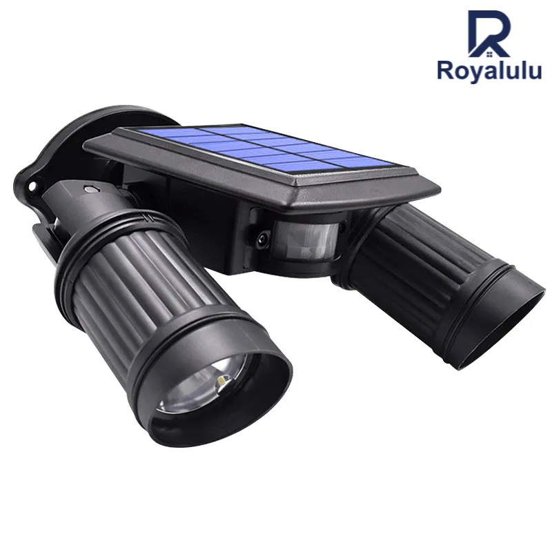 

Светильник Royalulu с солнечным датчиком, двойная головка, Точечный светильник, 14 шт., светодиодный садовый светильник, нарусветильник освещени...