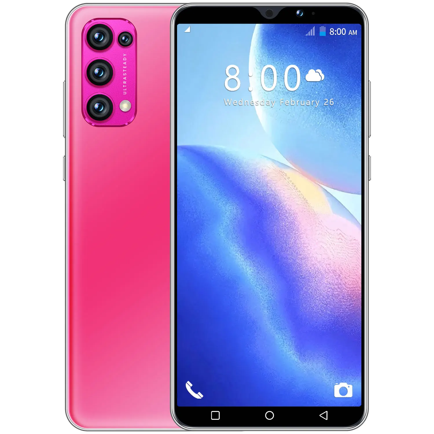 

Global version Reno5 Pro smartphone 16+32MP 5600mAh 8 256GB 6.7 inch Face ID Fingerprint ID Double sim card