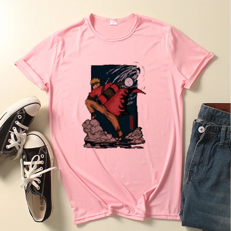 

T-shirt Ladies Short-sleeved Universal Casual Naruto Naruto Cute T-shirt Graphic T Shirts Kawaii Women Clothes Tops