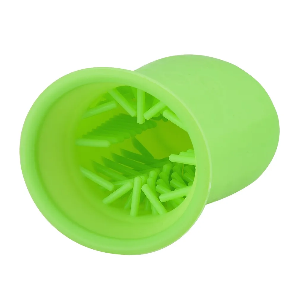 

Dog Paw Cleaner Cup Pet Foot Washer Dog Cleaning Brush Claws Massage Grooming Wash Dirty Cat Foot Cleaning Quickly Foot Cleaner