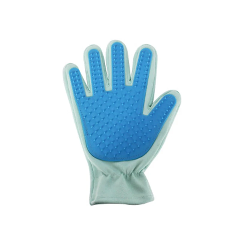 Щетка для волос собак кошек перчатка чистки домашних Массажная Груминг расческа