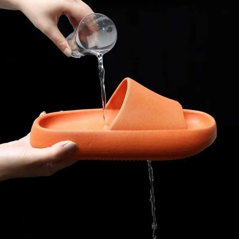 universal quick drying thickened non slip sandals thick sole house slippers bathroom footwear summer beach sandal slipper тапо