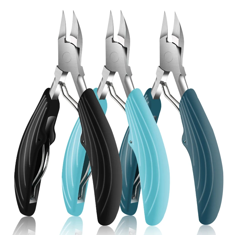 

1Pc Toenail Nail Clippers Cutters Stainless Steel Pedicure Manicure Tools Professional Thick Ingrown Paronychia Correction Tool