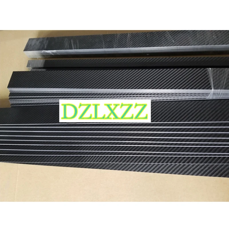 

1pc Plain Matte 100% 3k Carbon Fiber Plate Panel Sheets 1mm 2mm 3mm thickness Various sizes Composite Hardness Material
