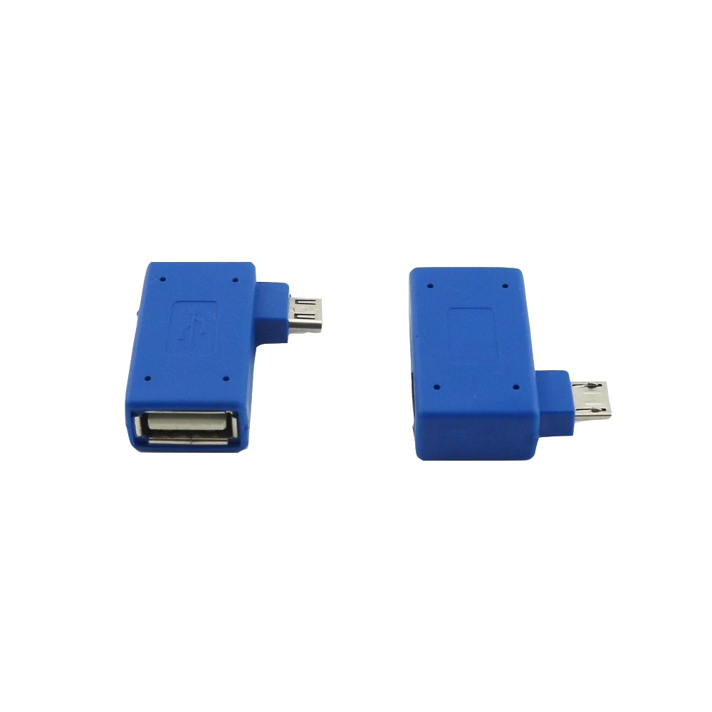 Адаптер OTG 20x Micro USB 5 Pin 2 0 хост адаптер с портом питания для сотового телефона