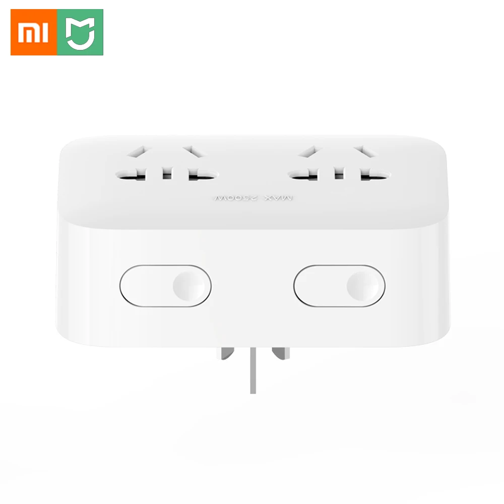 Настенная розетка Xiaomi Mijia преобразователь сетевого фильтра адаптер питания
