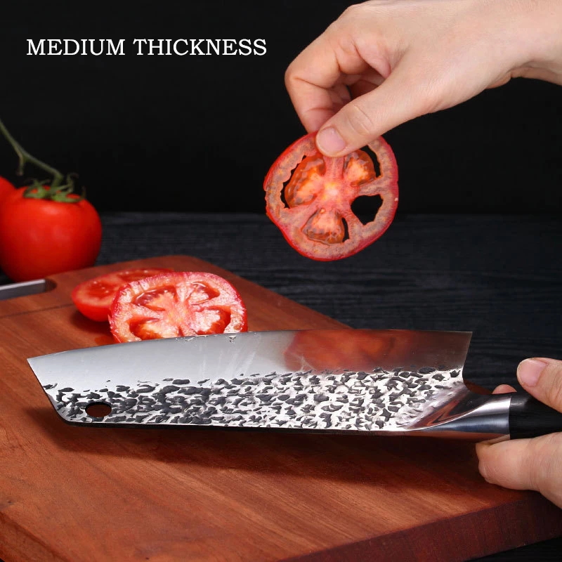 Кухонный нож мясорубка ручной работы для шеф-повара, филейные ножи, ножи для отдыха на природе, нарезки мяса, мясника, резак.