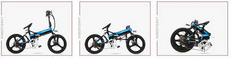 LOVELION tb311103-1/36 V алюминиевый сплав до и после того, как амортизатор литиевая батарея велосипед 20-дюймовый электрический автомобиль взрослый велосипед