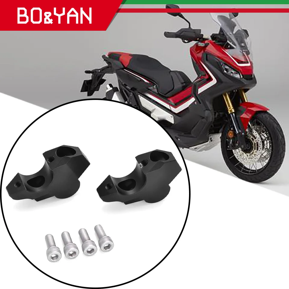 

For HONDA X-ADV 750 XADV xadv750 2017 2018 2019 2020 Motorcycle Handlebar Riser Mount Clamp Handlebar heightening block