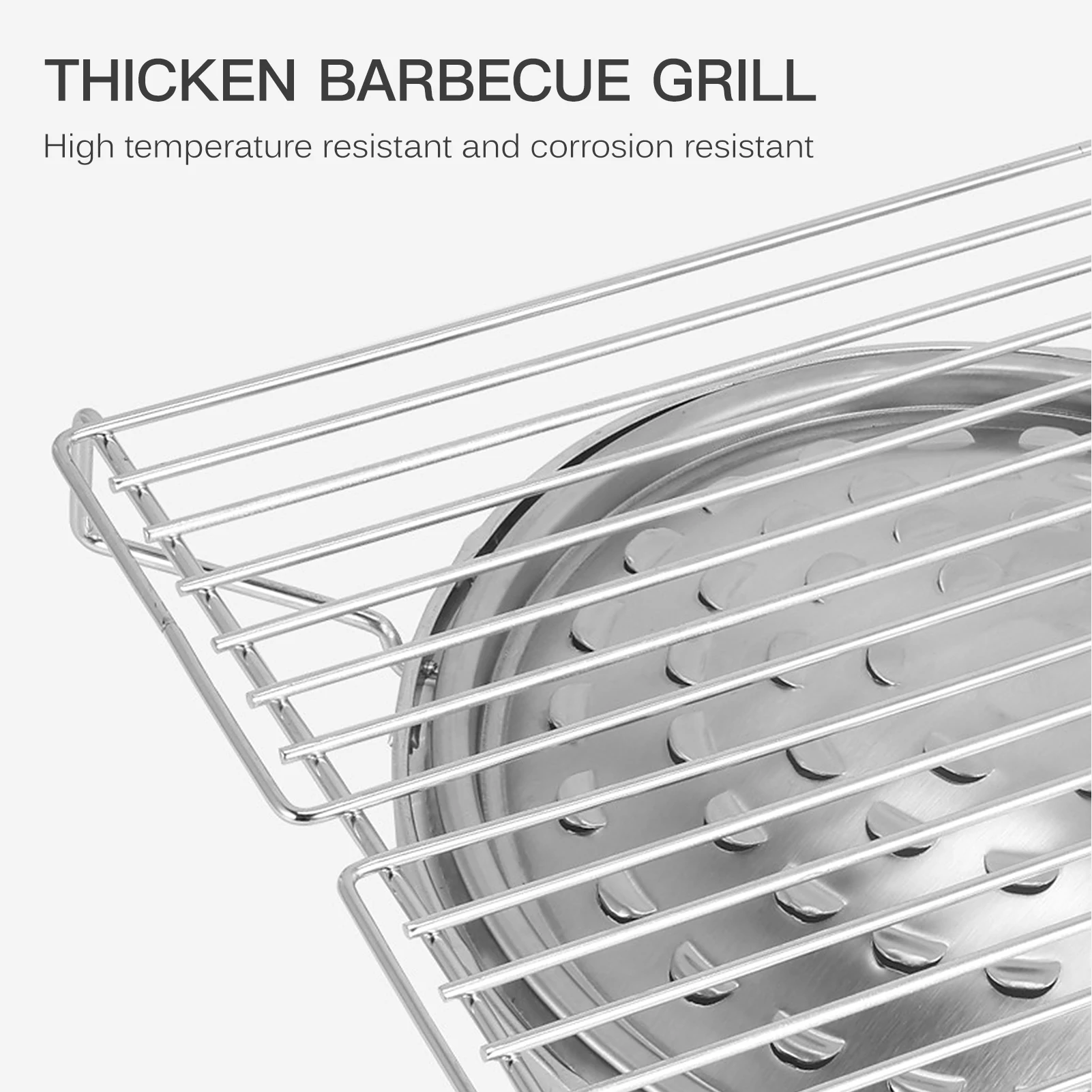 Уличная плита для кемпинга портативный гриль барбекю тяжелый металлический