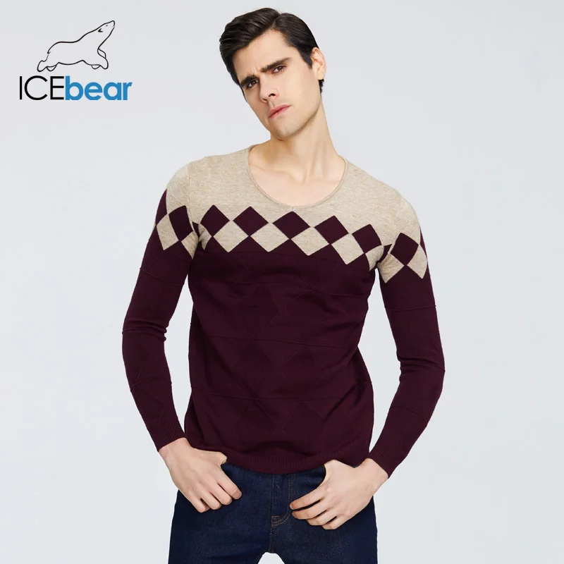 ICEbear 2019 осенний Новый мужской свитер повседневный пуловер брендовая мужская