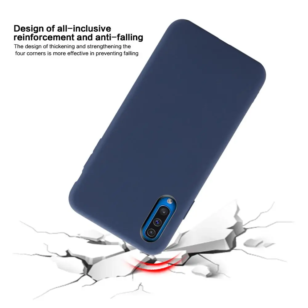 Чехол для Samsung Galaxy A50 Note 10 мягкий силиконовый тонкий ТПУ чехол карамельных цветов