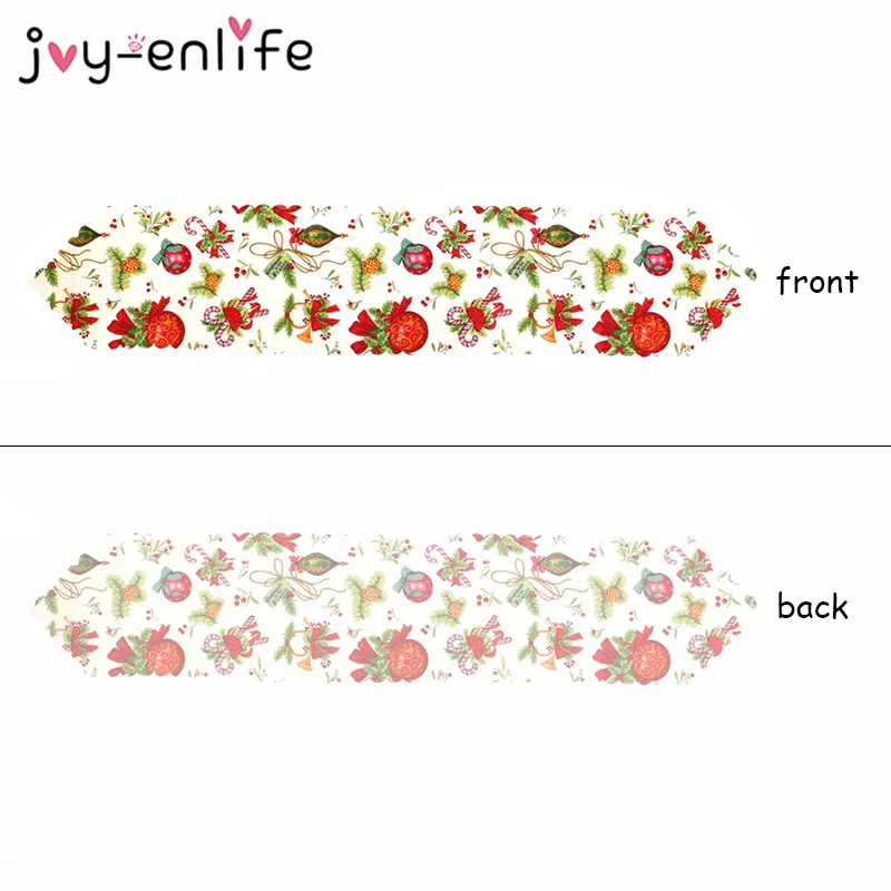 1 шт. Рождественская Праздничная столовая дорожка коврик Рождественское