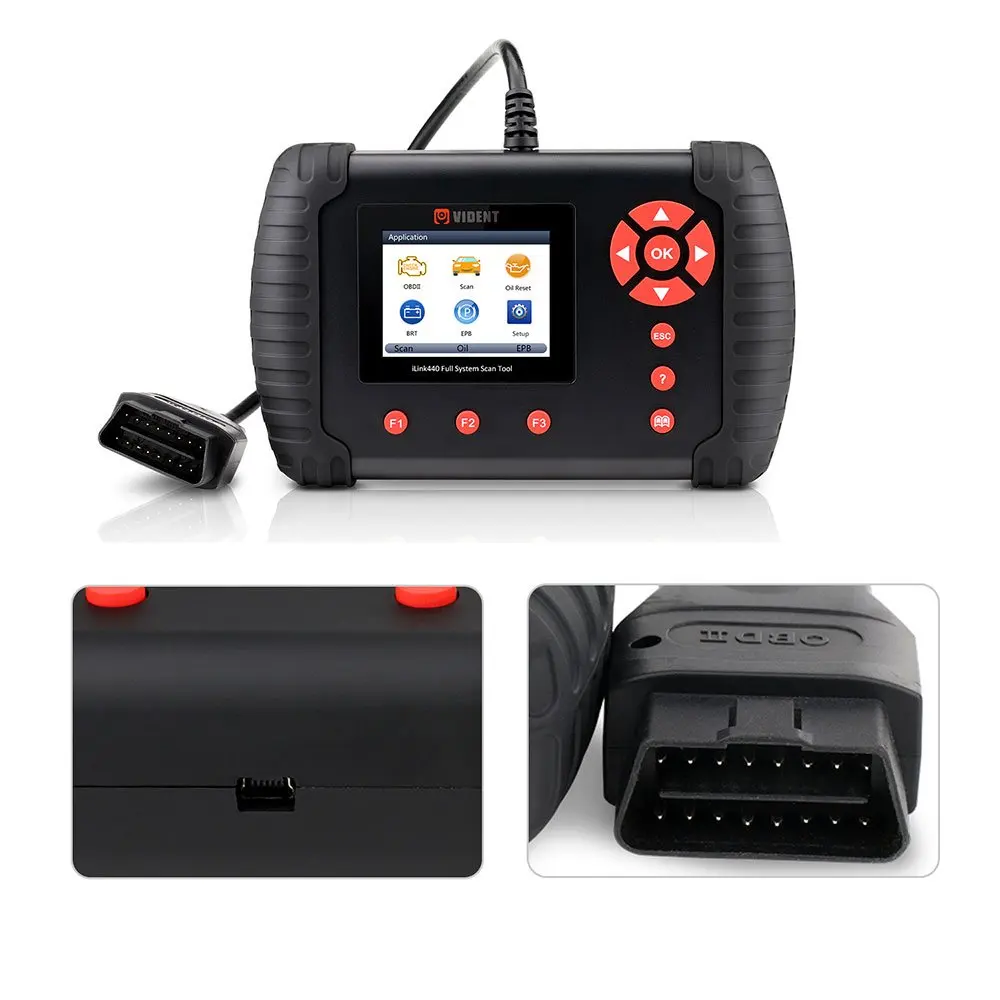 VIDENT iLINK440 4 Система сканирования Поддержка двигателя/ABS/подушки