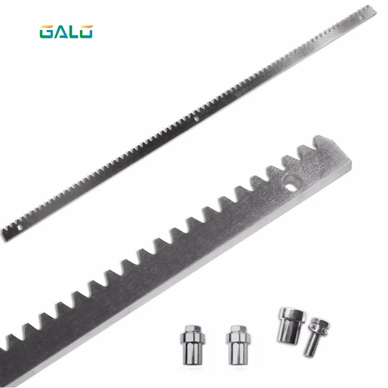 

Sliding Gate Motor Gate Galvanized Steel Gear Rail Rack 1 Meter Per PCS