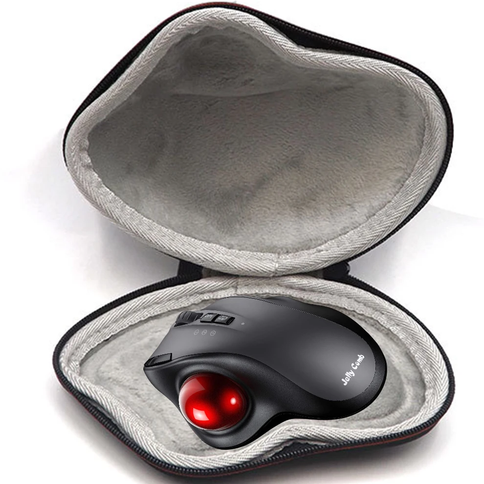 Мышь SeenDa WirelessTrackball Bluetooth-совместимая перезаряжаемая мышь с защитным чехлом