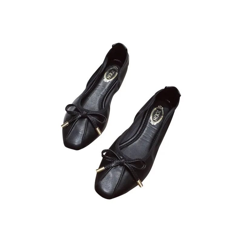 

2020 New Spring Autumn Flat Shoes Women Fashion Loafers Butterfly-knot Ballet Flats Soft Bottom Comfortable Casual Ladies Shoes