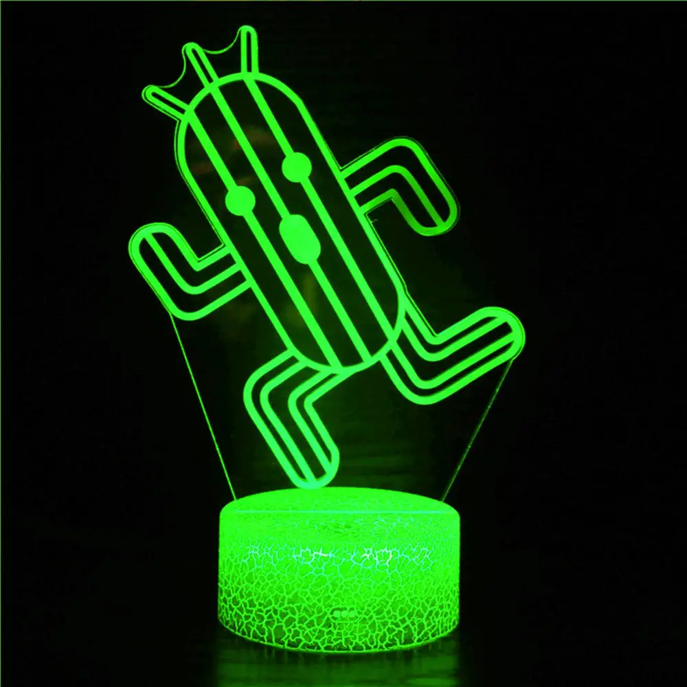 Ночной светильник финальная фантазия 3D сенсорный датчик меняющий цвет