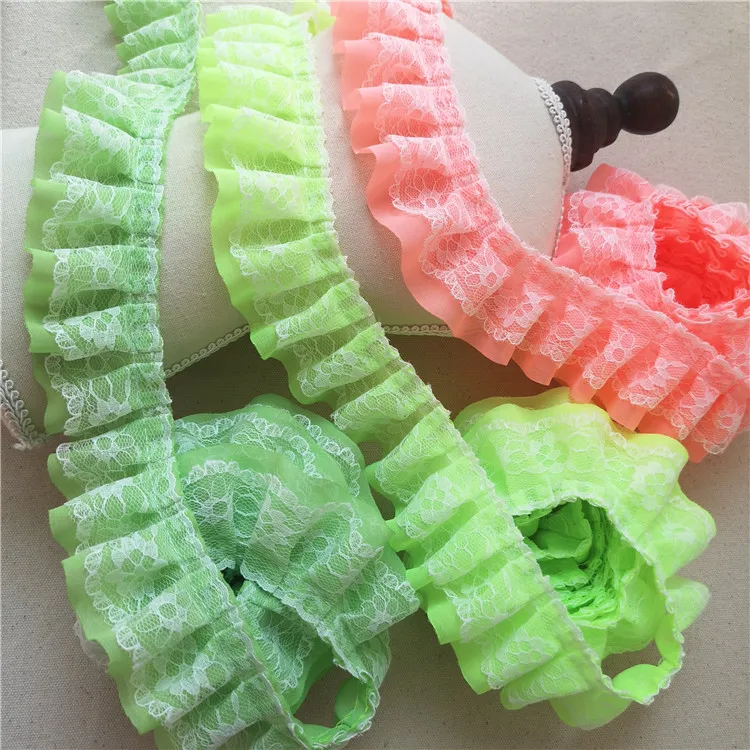 5 ярдов/партия кружевная лента с бахромой | Дом и сад