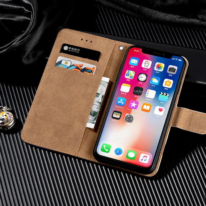 Кожаный чехол-книжка для Lenovo A5 S5 K520 K9 K5 Z5s K5s Z6 Pro Play A6 Lite Vibe P1m S1 C2 P2 A6020 S1a40 K10A40 A2020 S660