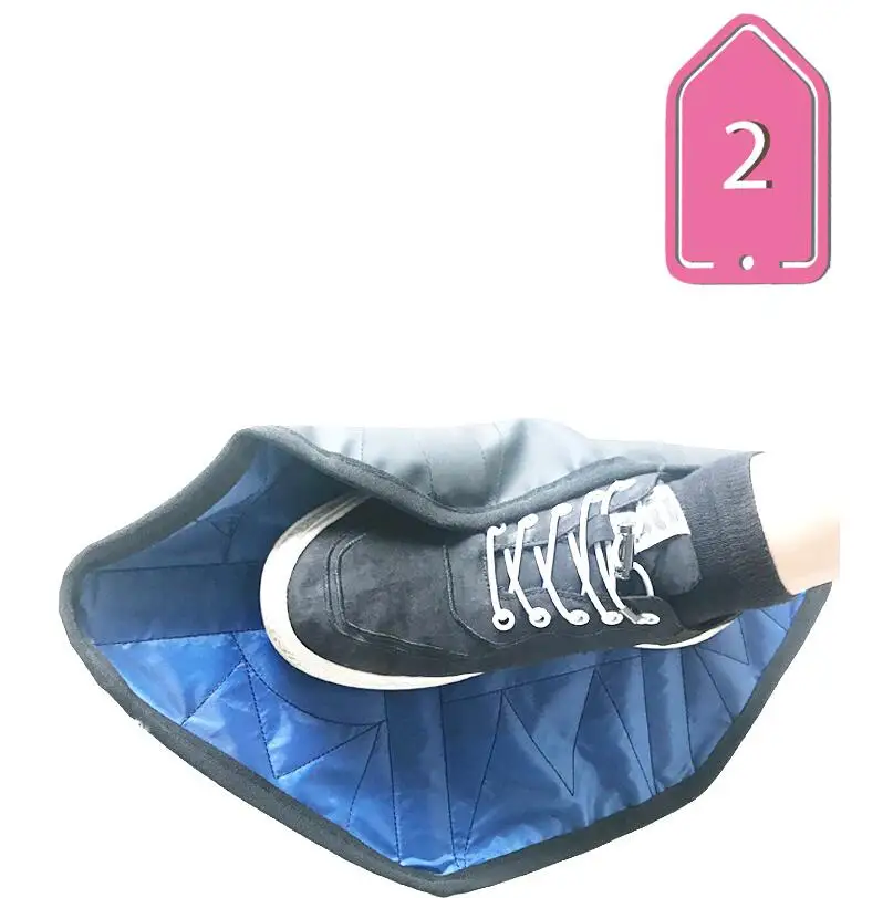 1 пара новинка 2019 многоразовая Крышка для обуви шаг в носках | Обувь