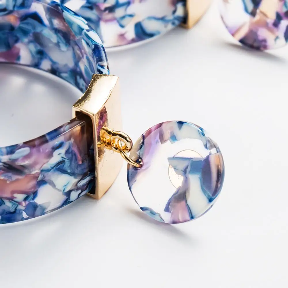 2019 новые круглые женские серьги в богемном стиле Эффектные модные ювелирные