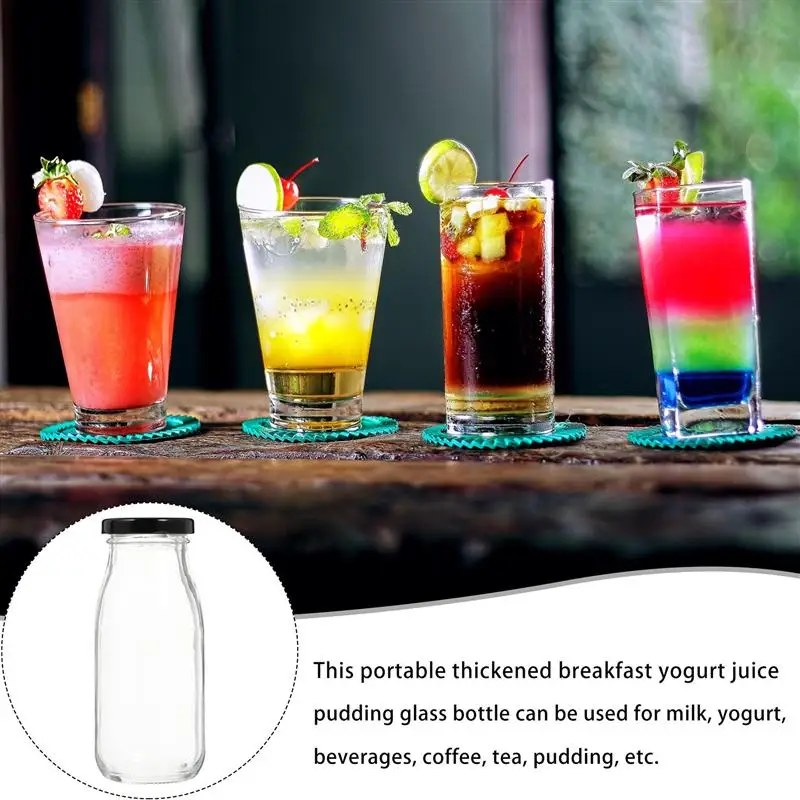 

10 шт., стеклянные бутылки для напитков