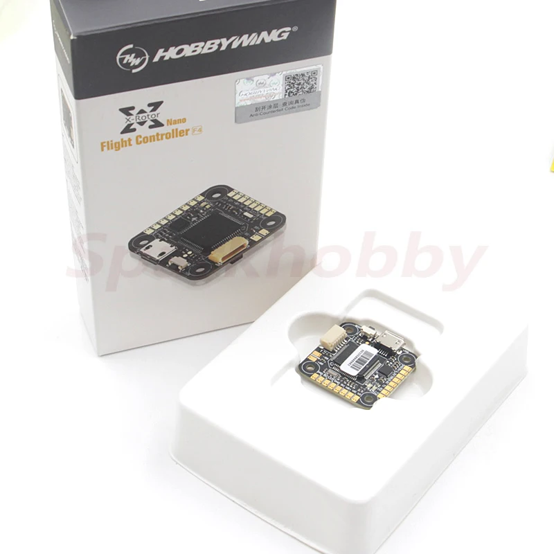 Controlador de vuelo Hobbywing XRotor Nano F4 y JHEMCU EM40A BLHELI_S DShot600 2-6S 4 en 1 ESC para Drones de carreras RC FPV Quadcopter-4