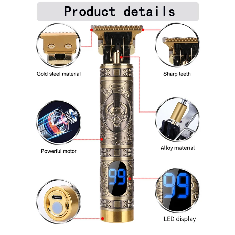 Триммер для волос универсальный мужчин профессиональная электрическая машинка