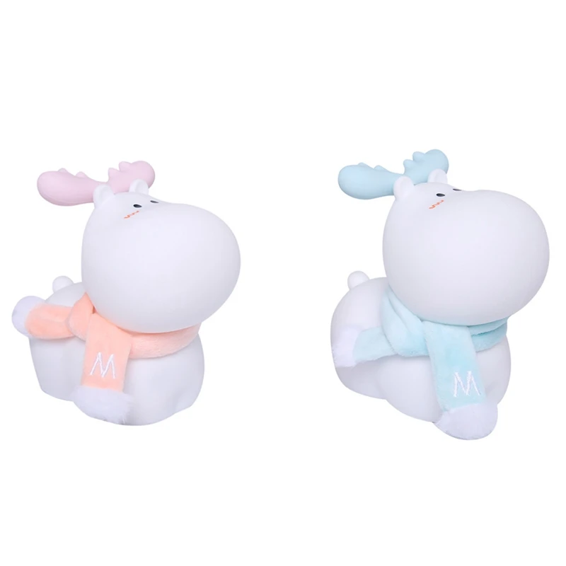 

Светодиодный ночник для детей, милый Ночной светильник с силиконовым датчиком нажатия, для спальни