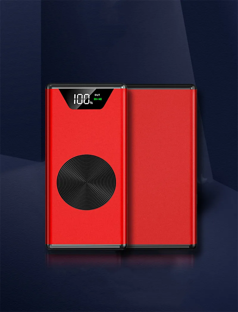 80000mah wireless power bank portable ultra thin digital display charger outdoor travel fast charging for xiaomi samsung iphone free global shipping