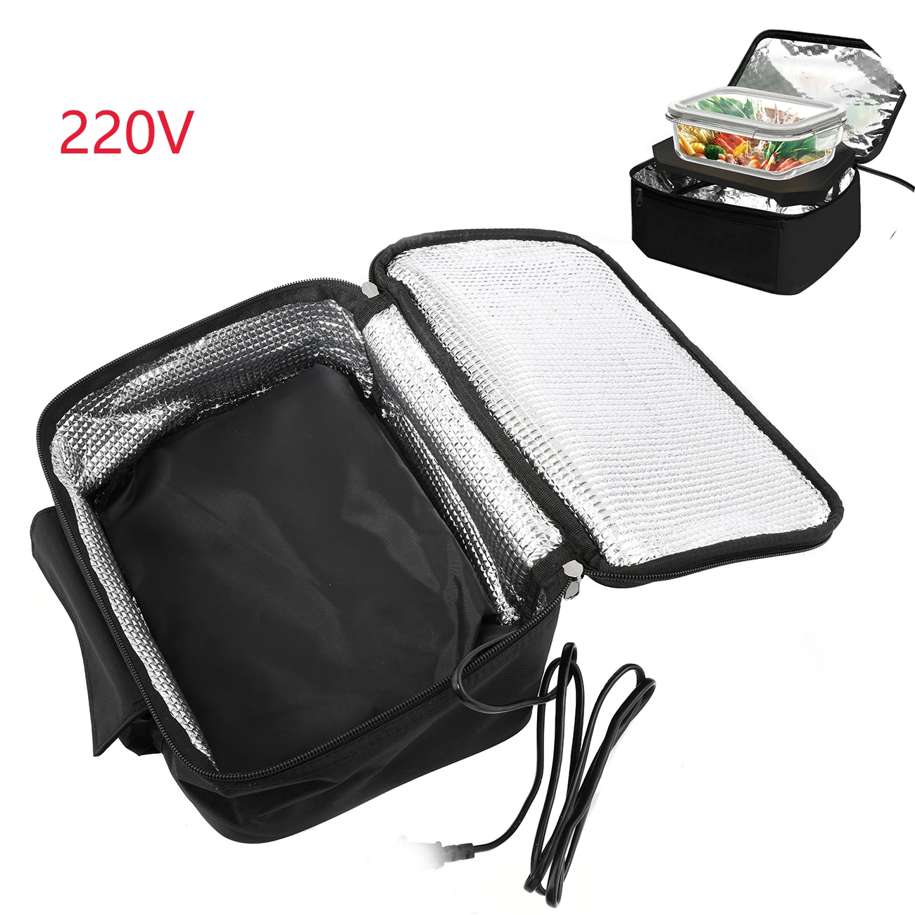 

Портативный Ланч-бокс с подогревом, 220 В