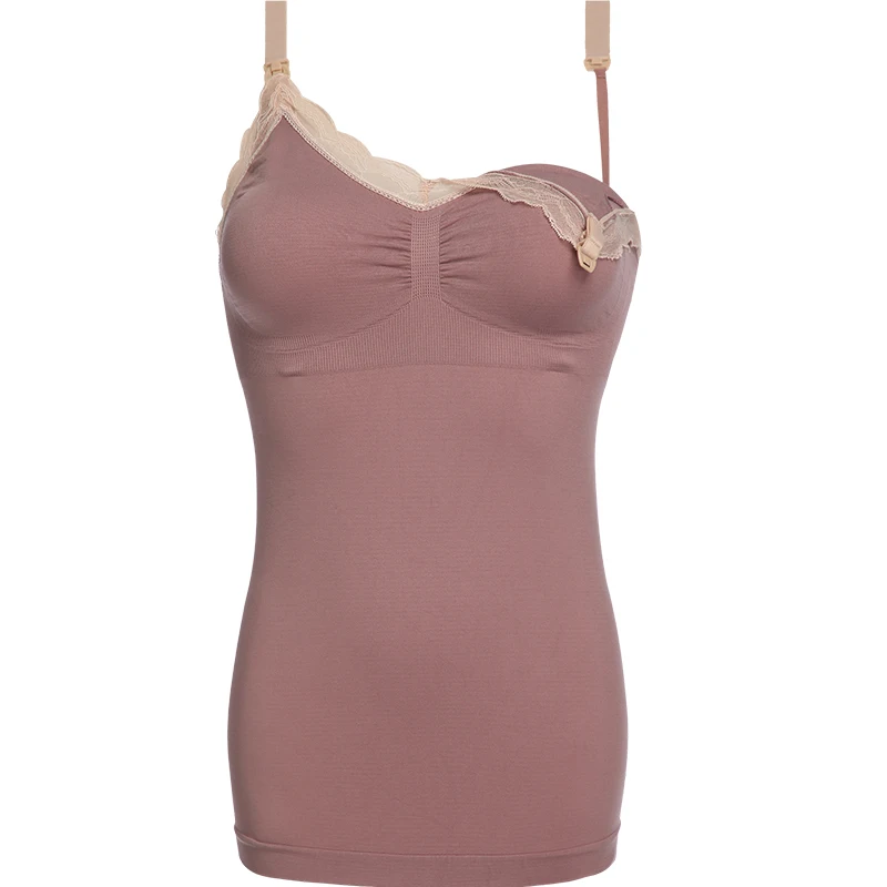 

Breast-feeding vest jacket for pregnant women breast-feeding clothes postpartum general out bottoming shirt nursing bra