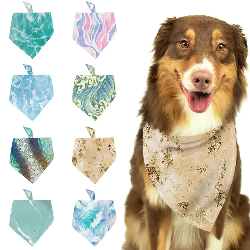 Новый современный Стиль Зима Pet Одежда для купания моющиеся собака Повязка шарф и