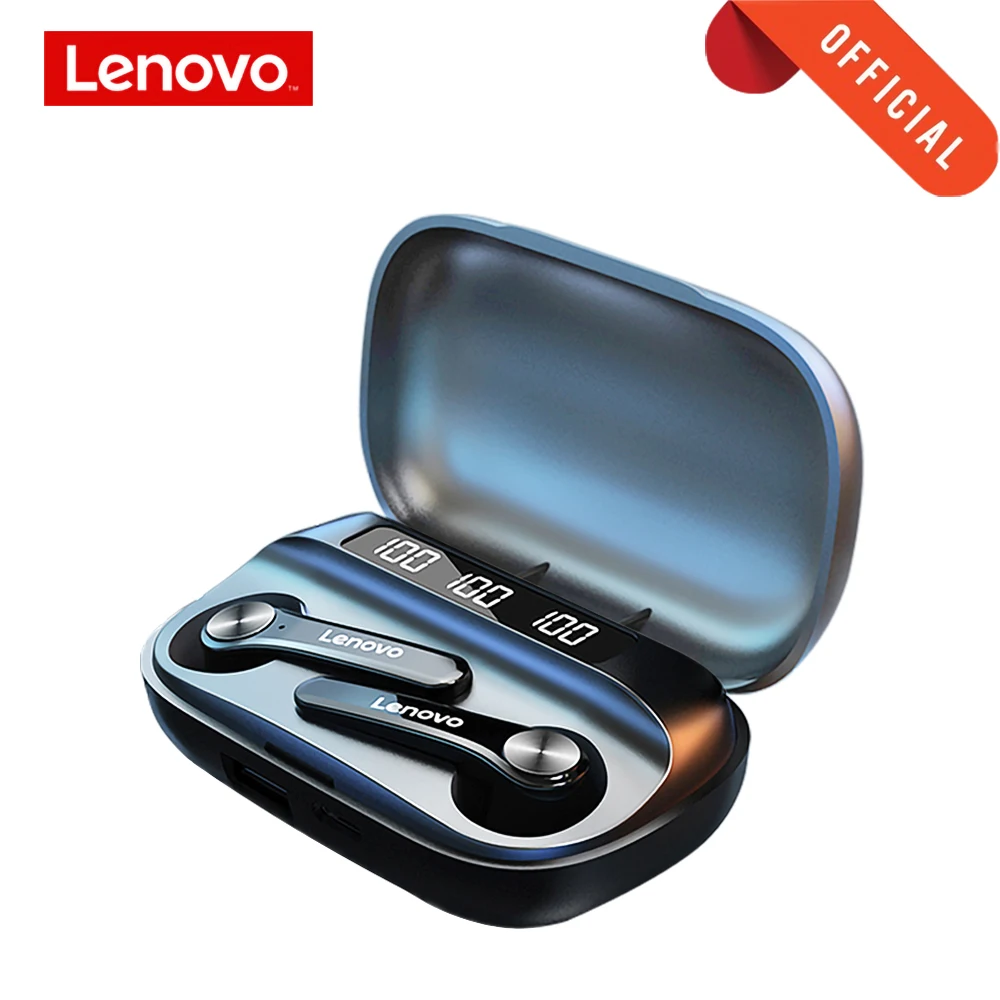 Беспроводные наушники Lenovo QT81 TWS стерео спортивные водонепроницаемые