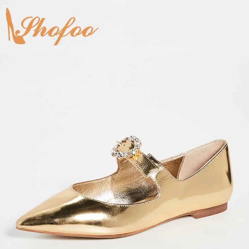 

Женские туфли на плоской подошве, с острым носком, размеры 14 15 16