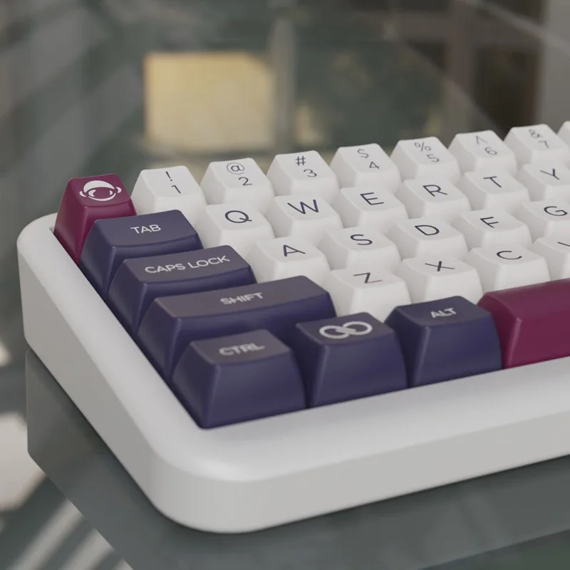 

Supplementary Mobius ABS Keycaps For Mechanical MX Keyboard Dichromatic Molding Cherry Switch SA Height Ball Cap