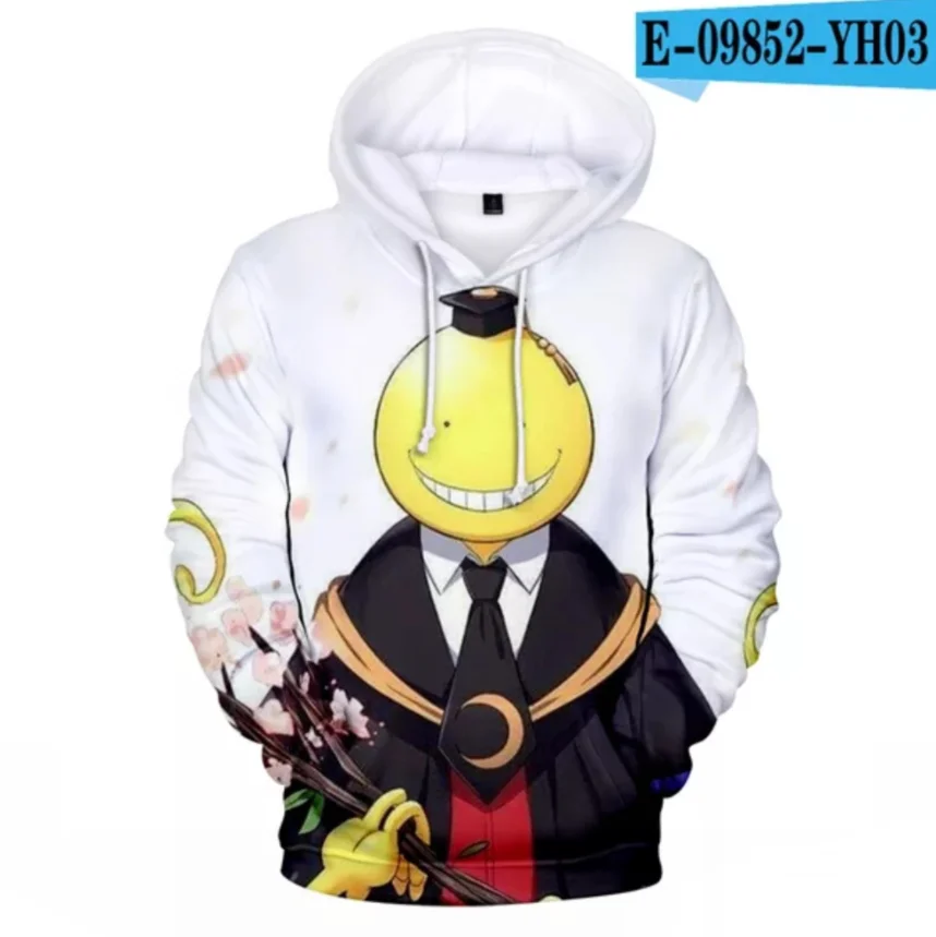 Новый класс убийц Korosensei Аниме толстовки для мужчин/женщин популярные в стиле