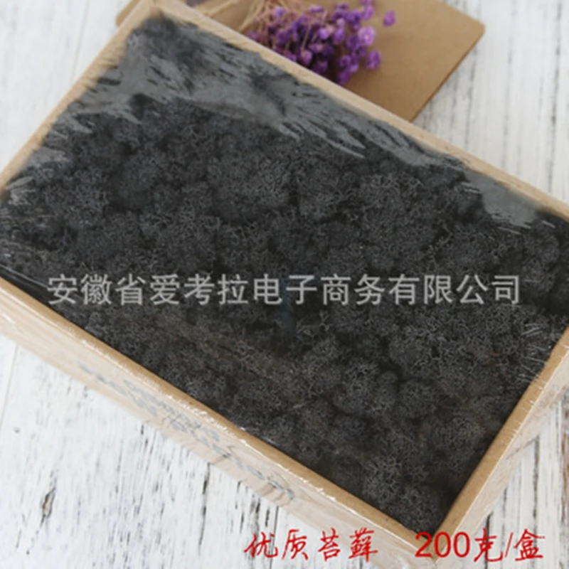 

200g DIY PreservedFreshFlower Eternal Flower Artificial Green Plant Immortal Fake Flower Moss Grass Home Wall Decoration