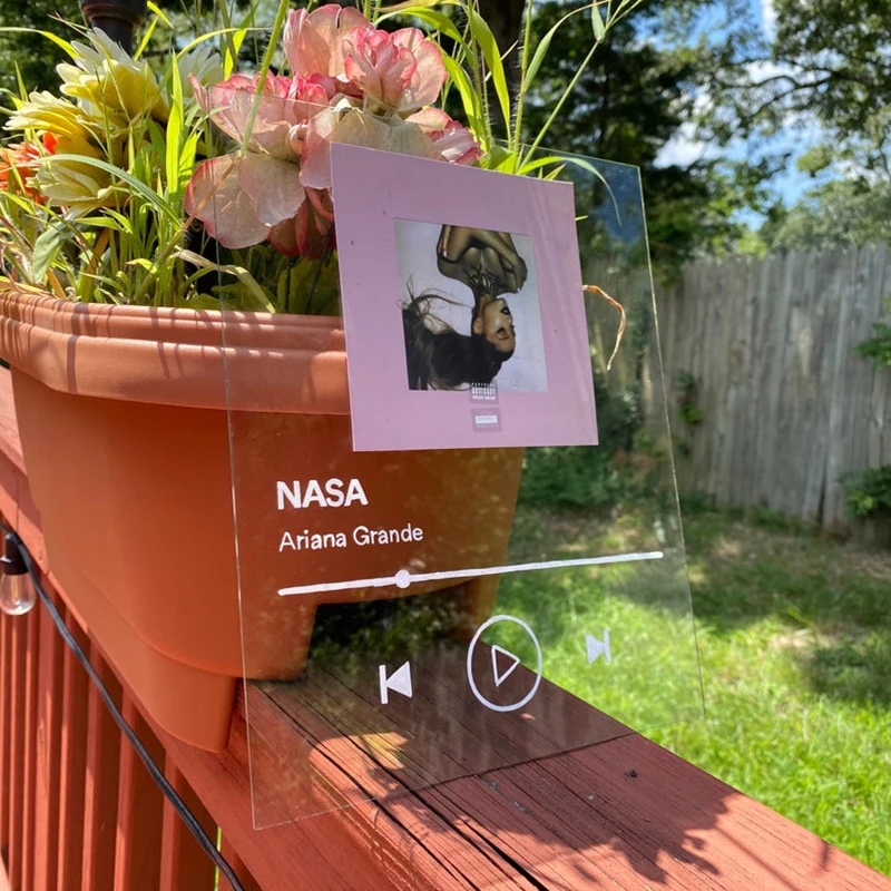 

Custom Spotify Code Acrylic Music Board Personalized Spotify Personal Photo Style Acrylic Anniversary Photo Album Plaque