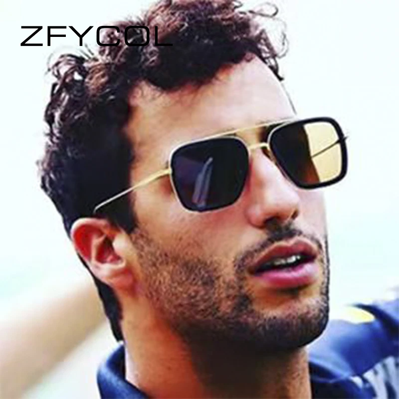 

Солнцезащитные очки в винтажном стиле для мужчин и женщин, модные классические, в металлической оправе, в стиле стимпанк, для вождения, изящ...