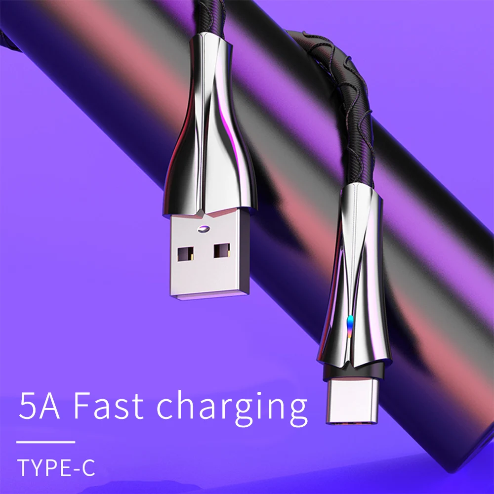 Кабель зарядный FLOVEME USB Type-C 5 А 1 м | Мобильные телефоны и аксессуары