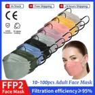 Маска для ресниц Morandi KN95MASK FFP2, многоразовая защитная маска в форме рыбы KN95, FPP2